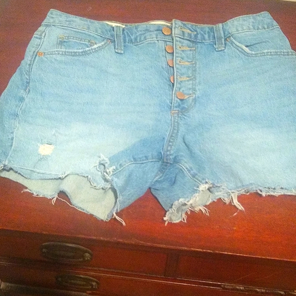 Jean shorts sz 8
